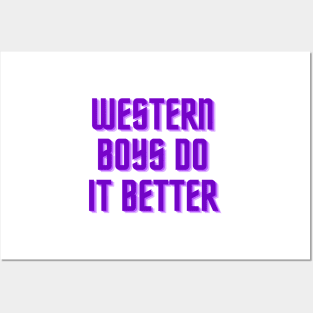 Western Boys Posters and Art